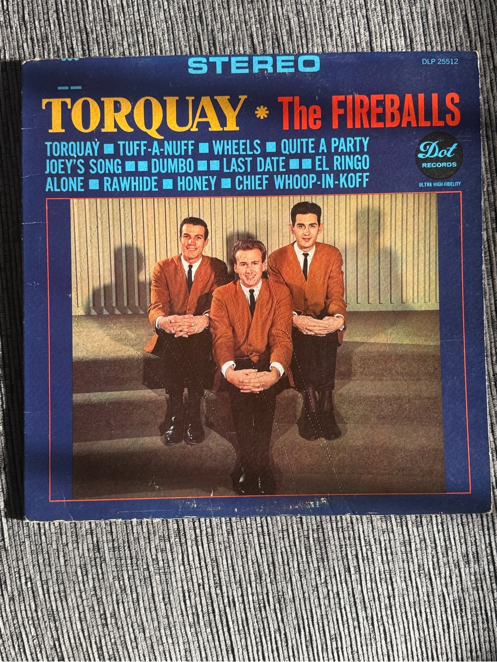 🎸 Vintage 1963 The Fireballs "Torquay" Vinyl LP